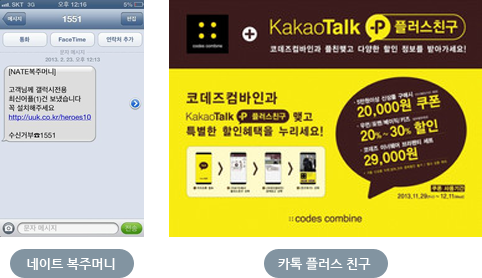 네이트 복주머니, 카톡 플러스 친구